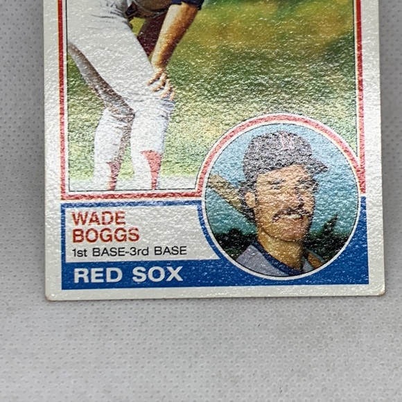 1983 Topps Wade Boggs Red Sox #498 (MISC8) - Picture 5 of 5
